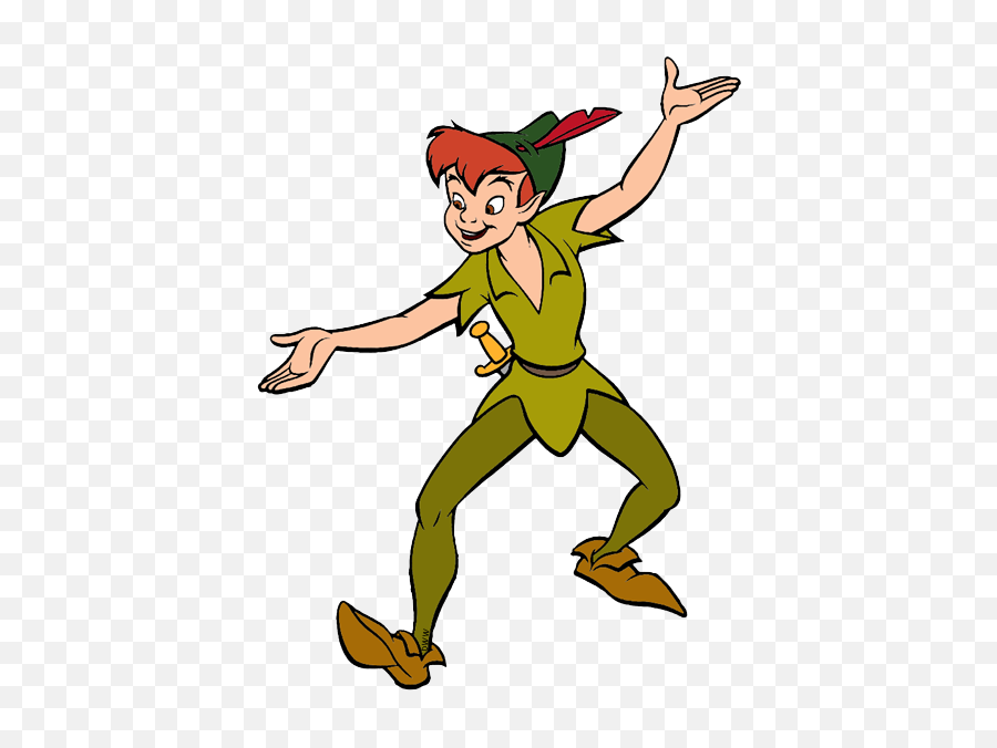 Disney Clipart Peter Pan - Peter Pan Clip Art Png,Peter Pan Silhouette Png