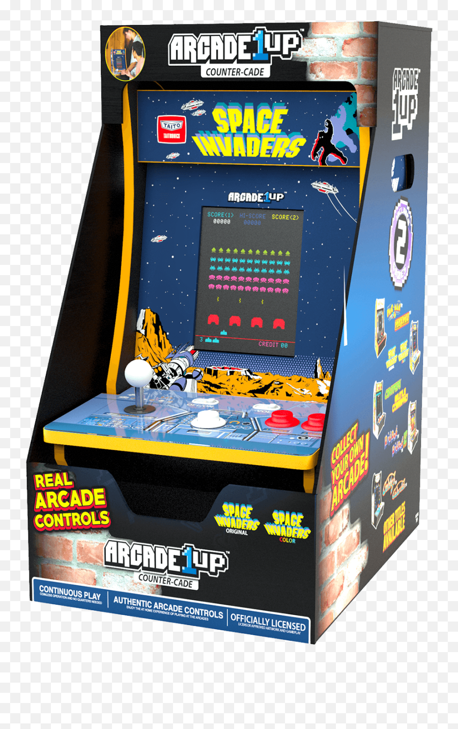 Should I Buy An Arcade 1up Machine Tomu0027s Guide - Arcade1up Countercade Space Invaders Png,Arcade Machine Png
