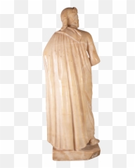 Download Alabaster Model Of Classical Roman Figure In Cloak Png