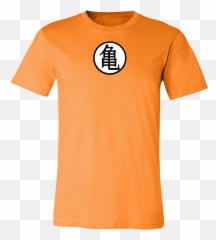 Dragon Ball Kame Turtle Symbol Goku Canvas Unisex Jersey Short - Sleeve TShirt Alaska Vacation png