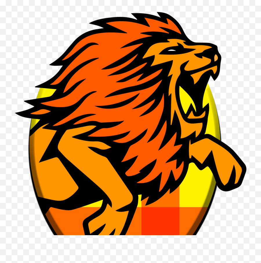 Csk Team Logo By Jiga Designs - Logo Csk Png,Orange Lion Logo