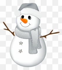 Snowman Cliparts Background Tranparent - Transparent png