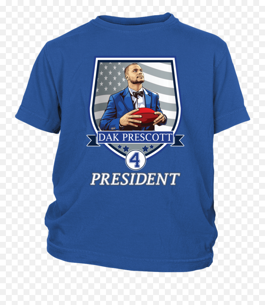 Dak Prescott 4 President Youth T - Ultra Insticnt Goku Costume Png,Dak Prescott Png