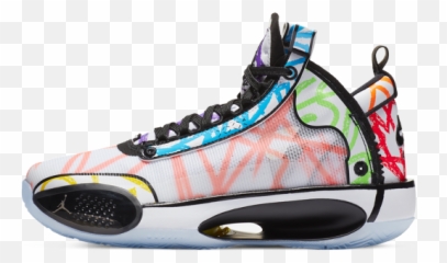 Air Jordan 34 Gs Williamson - Air Jordan 34 Noah Png,Zion Williamson Png
