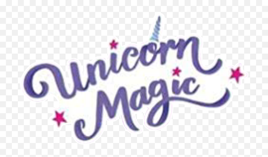 Unicorn Magic Rainbow Wiki Fan 2643609 - Png Unicorn Written In Calligraphy,Rainbow Unicorn Png