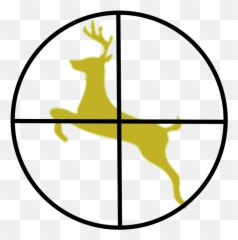 Hunting Cross Hairs Svg Vector Clip Art - Art png