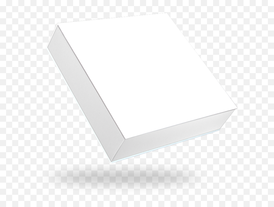 White Rectangular Magnetic Box Shop Custom - Made Luxury Solid Png,White Rectangle Transparent