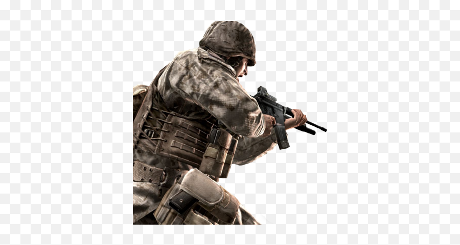 Download Hd Call Of Duty 4 Transparent Png Image - Nicepngcom Cod Mw1 Character Png,Call Of Duty Soldier Png