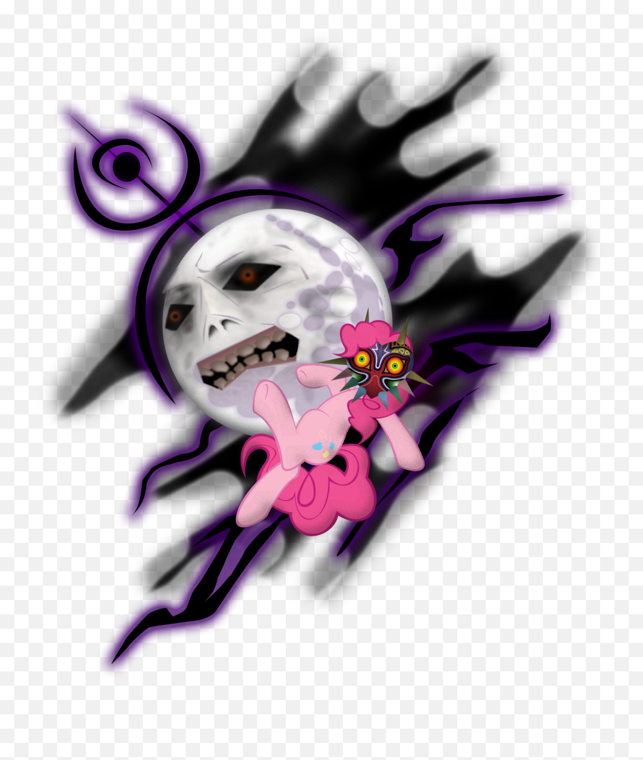 Mask Pinkie Pie - Rainbow Dash Majoras Mask Png,Majora's Mask Logo