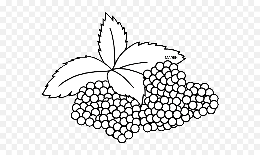Blackberry Icon Png - Clip Art Library Black And White Berries Clip Art,Blackberry Icon