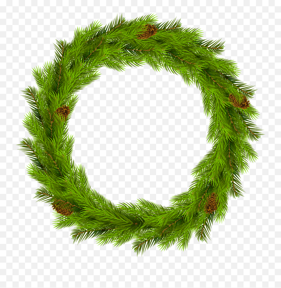 Christmas Wreath Clipart Transparent PNG