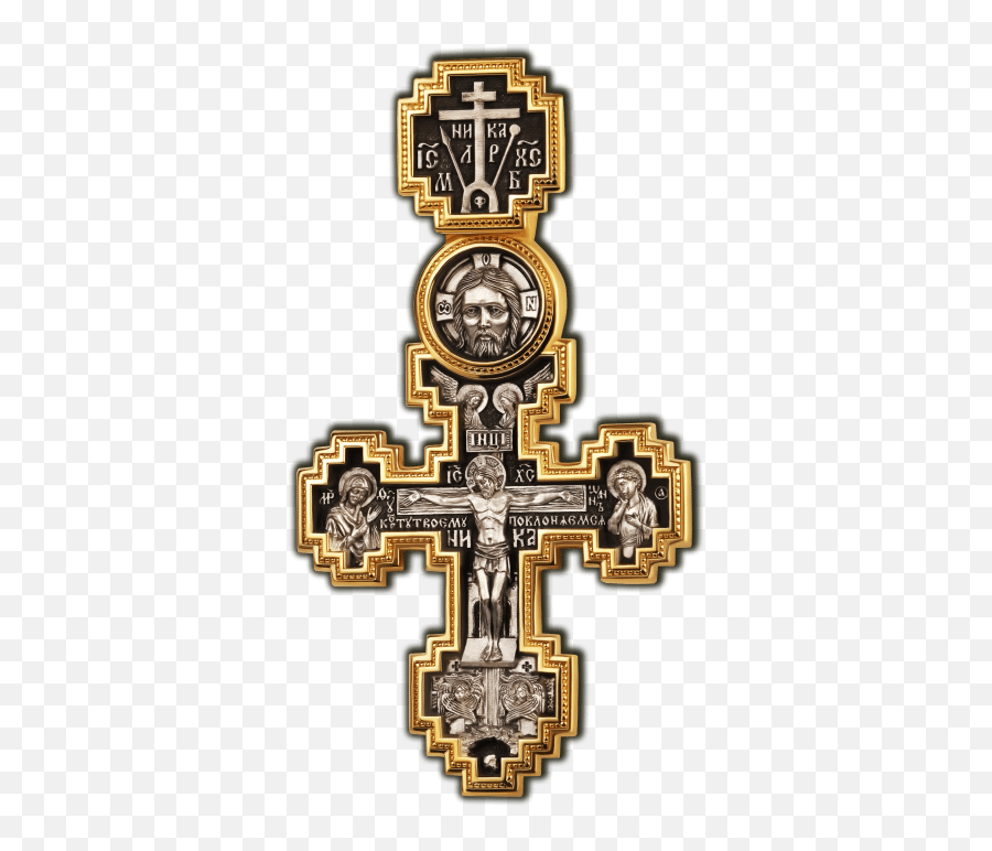 Eastern Cross - Golgotha Christian Cross Png,Religious Icon Bracelets