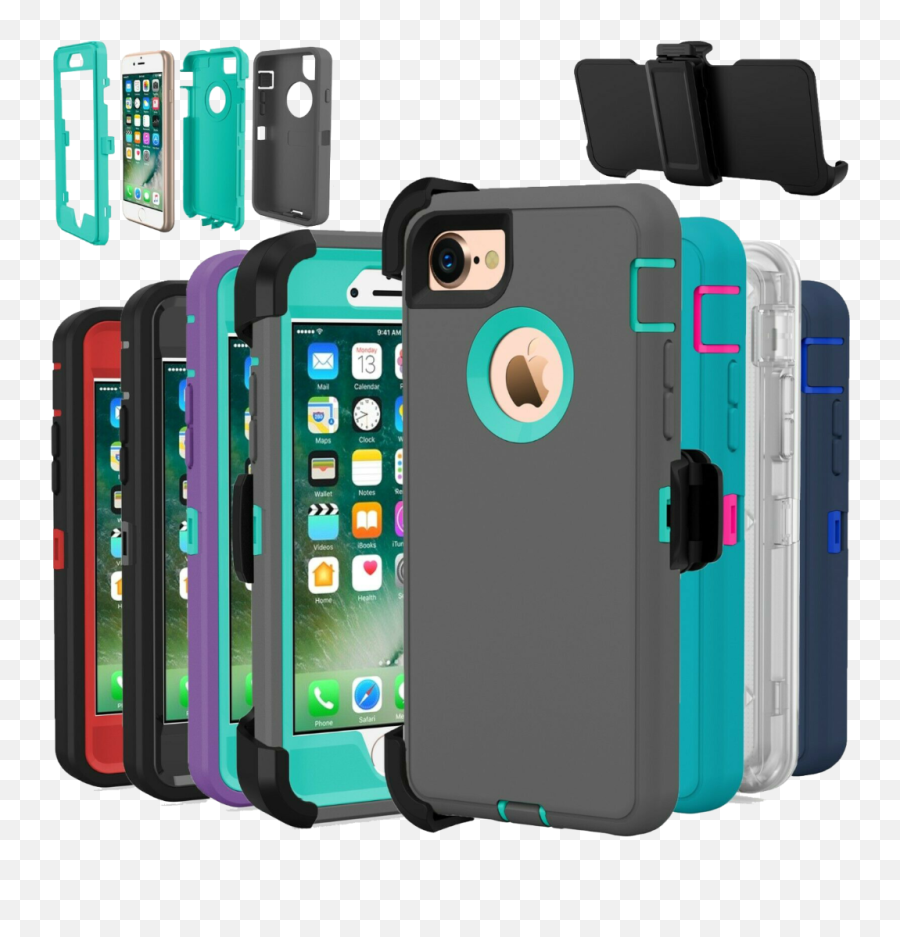 Protective Shockproof Belt Clip Holster - Otterbox Case Iphone 7 Girls Png,Iphone 7 Mail Icon
