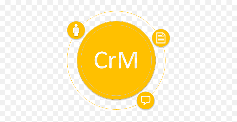 Crm Icon - Crm Icon In Yellow Png,Millenials Icon