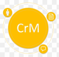 Crm Icon - In Yellow png