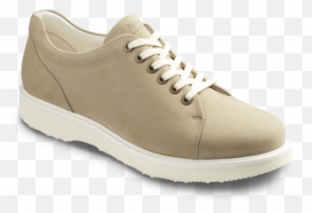 Casual Walking Shoe Taupe Nubuck - Lace Up Png,Winged Shoe Icon