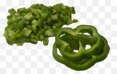Download Chopped Pepper - Green Bell png