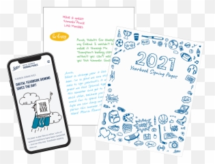Jostens Yearbook Signing - Smartphone png