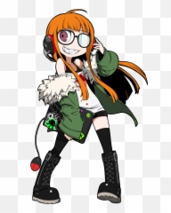 Futaba Sakura Megami Tensei Wiki Fandom - Futaba Sakura Pq2 Png,Persona 5 Ryuji Icon