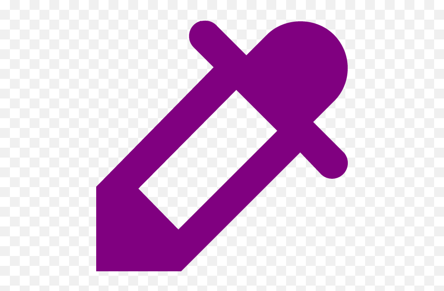 Purple Eyedropper Icon - Free Purple Eyedropper Icons Language Png,Eye Dropper Icon