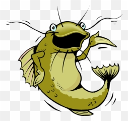 Free Cat Fish Cliparts Download Png - Cartoon Catfish