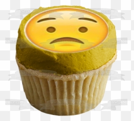 Emoji Assorted Faces Happy Sad Love Edible Cupcake Topper - Birthday Place png