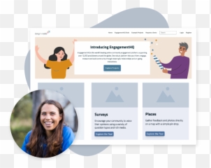Online Community Engagement Tools - EngagementHQ Sharing png