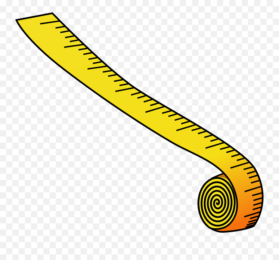 Measuring Tape Measurement Inches - Measuring Tape Clipart Png,Tape Measure Png