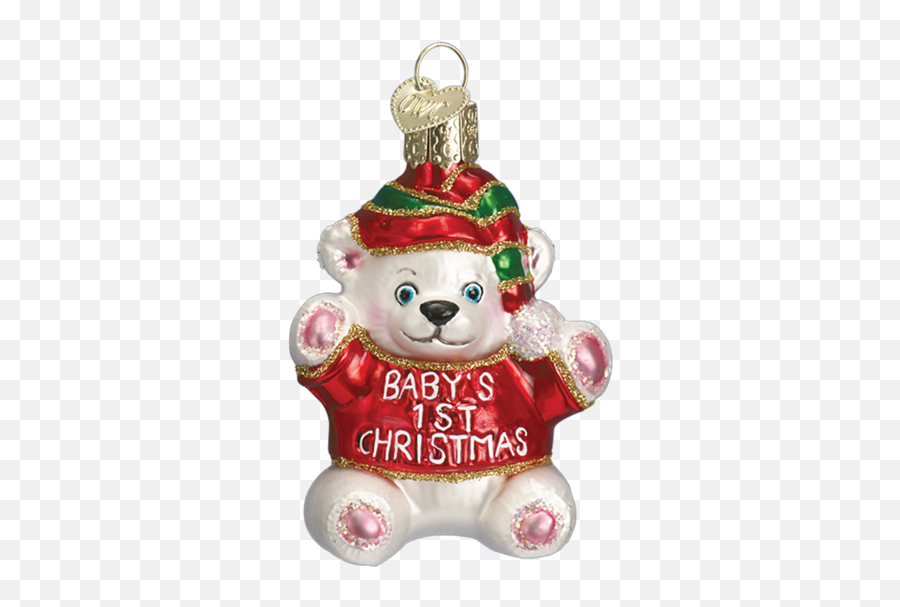 Babyu0027s First Christmas Ornament - Christmas Ornament Png,Christmas Ornaments Png