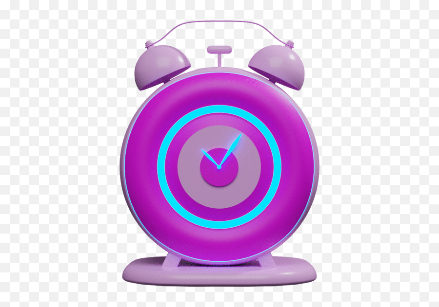 Santiasihu0027s Art U2013 Canva - Girly Png,3d Clock Icon