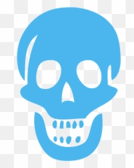 Skull Silhouette - Free Vector Silhouettes Creazilla Transparent Warning Sign png