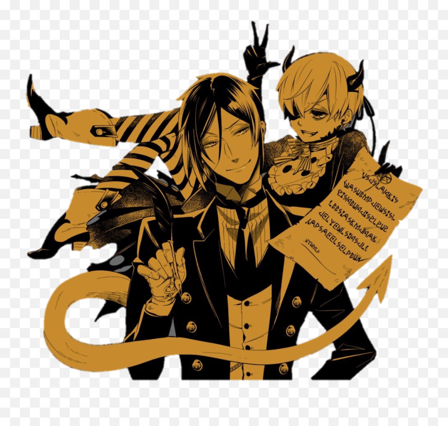 Black Butler Shieru Fantomuhaivu And Manga Anime 1686876 - Illustration Yana Toboso Art Png,Sebastian Michaelis Icon