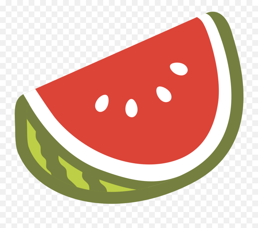 Fileemoji U1f349svg - Wikimedia Commons Emoji Watermelon Transparent Background Png,Watermelon Icon