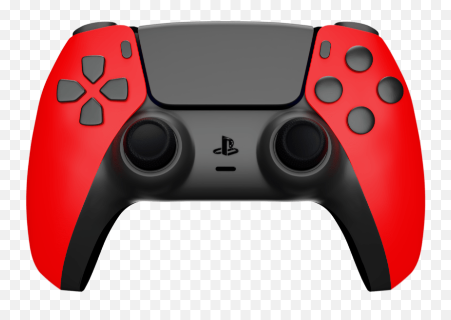 Playstation 5 Dualsense Ps5 Custom Controller - Red Attack Edition Ps5 Controller Red Png,Abxy Icon Transparent