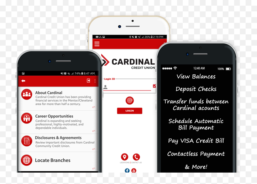 Mobile Banking - Cardinal Credit Union Smart Device Png,Where Is The Account Icon On Fitbit Dashboard