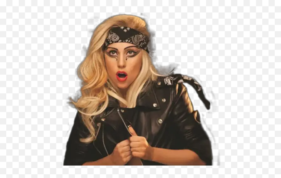 Lady Gaga Stickers For Whatsapp - Lady Gaga Png Transparent,Lady Gaga Transparent