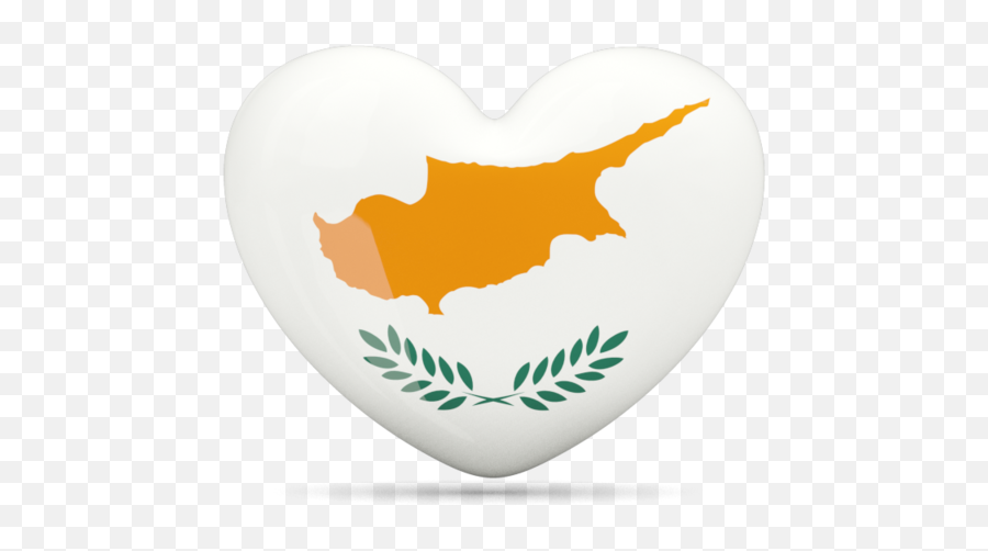 Heart Icon Illustration Of Flag Cyprus Png Transparent