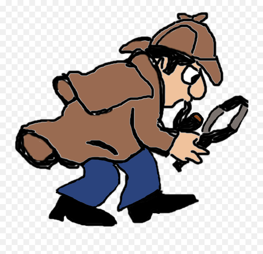 Download Detective Clipart Criminal - Detective Cartoon Png,Detective Png