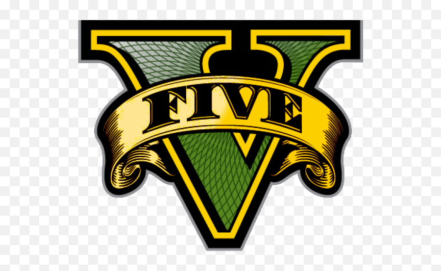 Gta 5 Logo Gold - Grand Theft Auto V Png,Gta V Logo Transparent