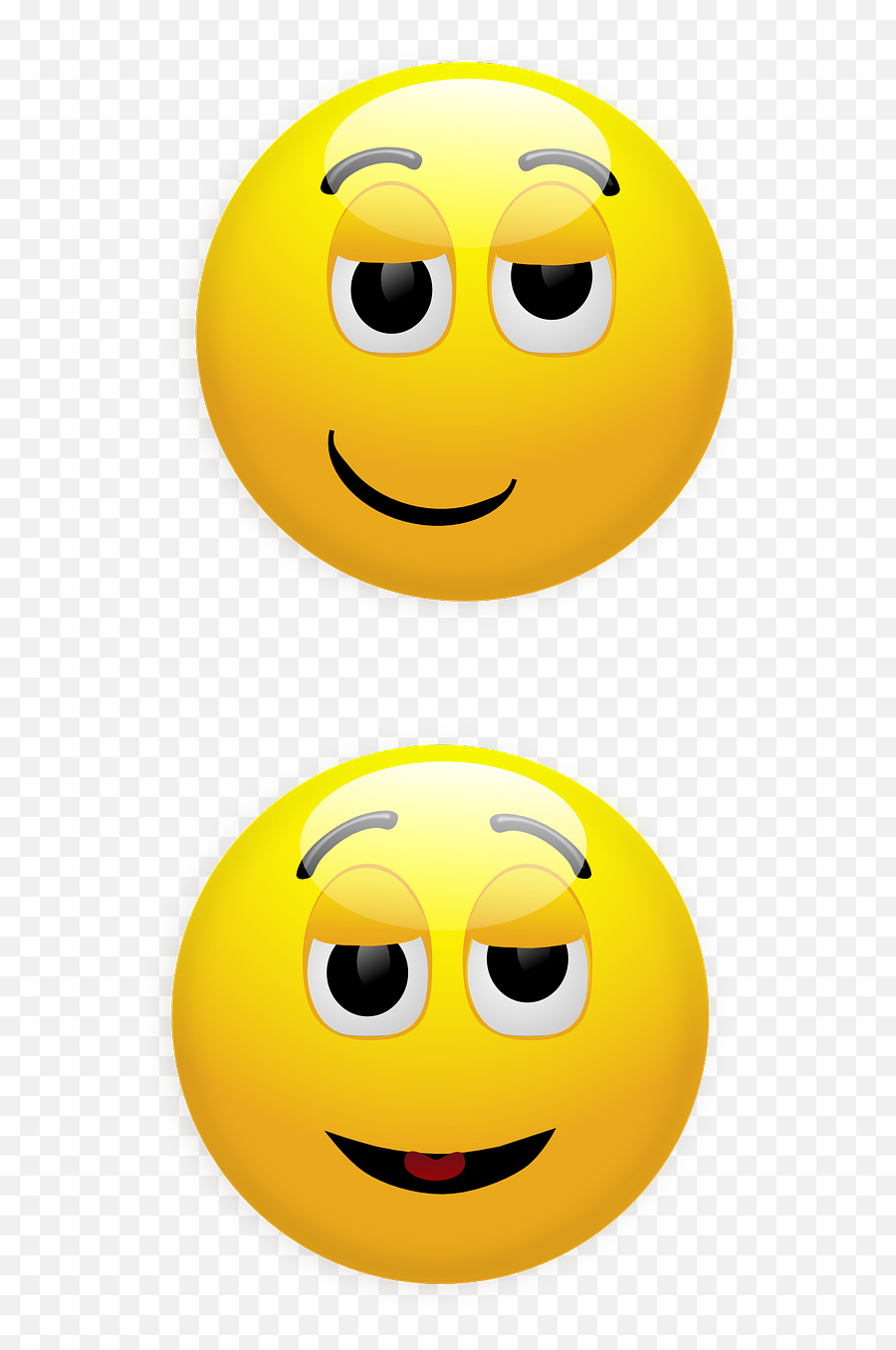Smiley Smirk Relieved - Smiley Narquois Png,Smirk Emoji Png