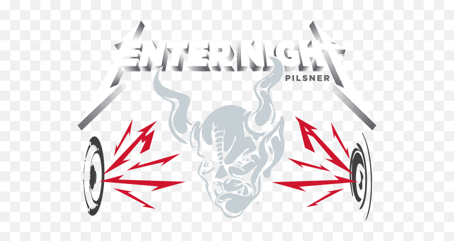 Enter Night Pilsner Arrogant Consortia - Metallica Enter Night Beer Png,Metallica Logo Transparent