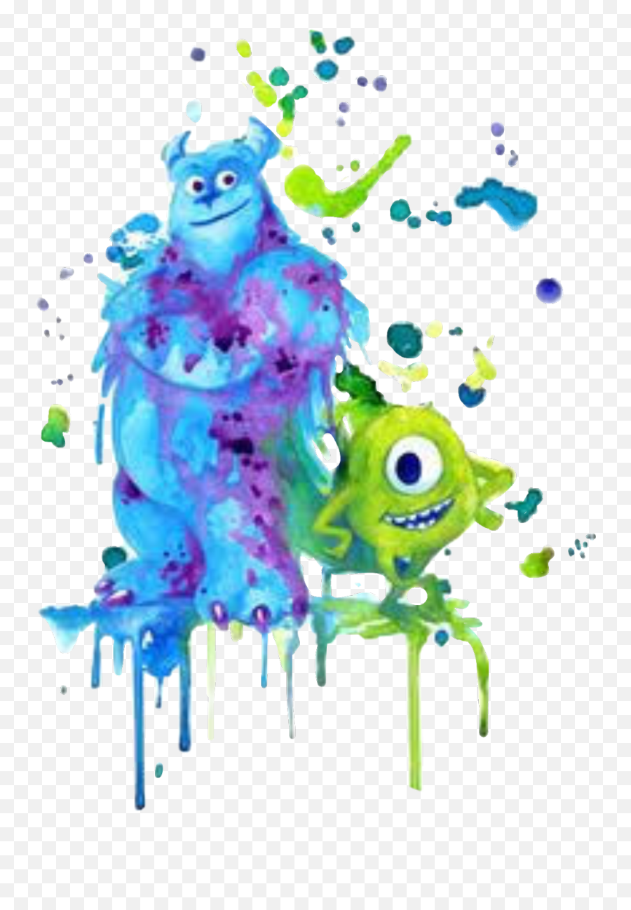 Monstersinc Sticker Mike Sully Mikeandsully Sullivan - Monster Inc Fan Art Png,Sully Png