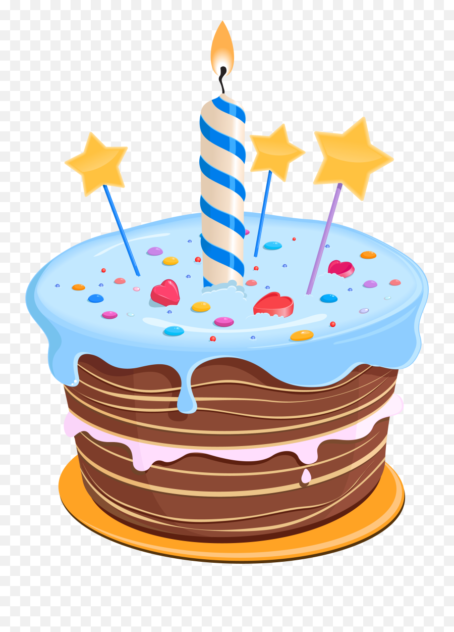Free Birthday Cake Clipart Transparent Png Background