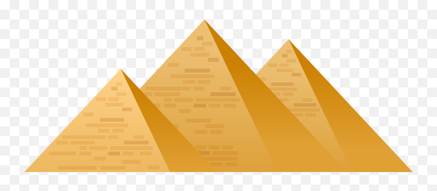 Transparent Pyramid Clipart - Egypt Pyramids Png,Food Pyramid Png