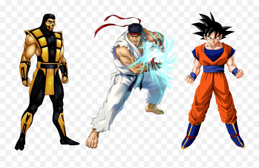 Dragon Ball Goku Transparent Png Image - Street Fighter Ryu,Goku Transparent
