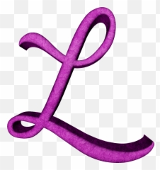 L Letter Png Transparent Images - Modelo De La Letra L,L Png