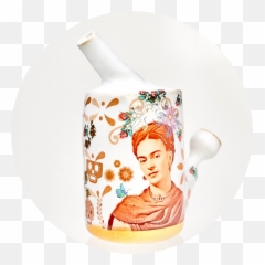 Baked In Vermont - Frida Kahlo Bong Illustration Png,Frida Kahlo Png