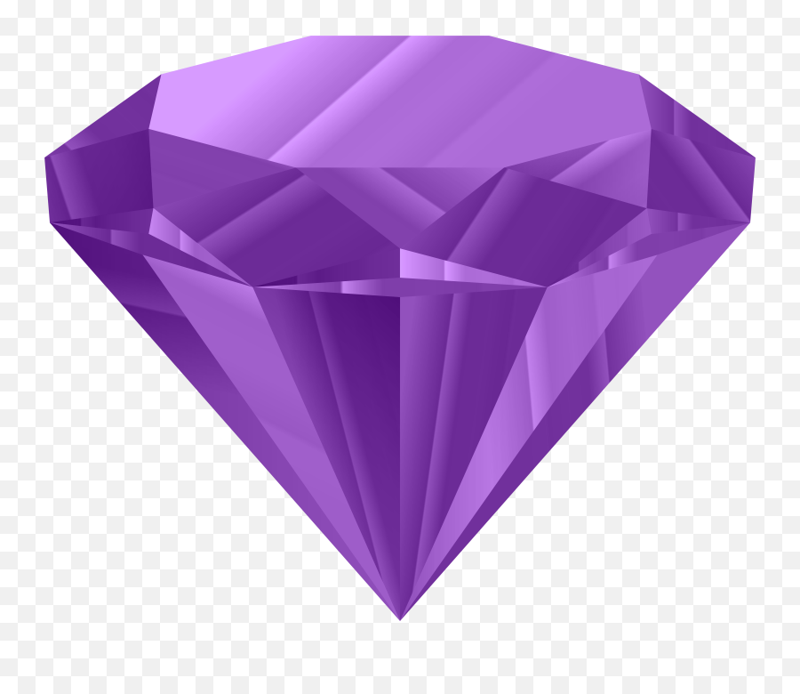 Transparent Purple Diamond Clipart Png