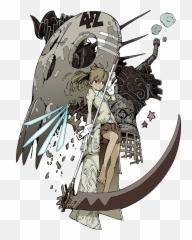 Soul Eater Maka Albarn Transparent Png Vector Trace - Soul Eater Art Book,Soul Eater Transparent
