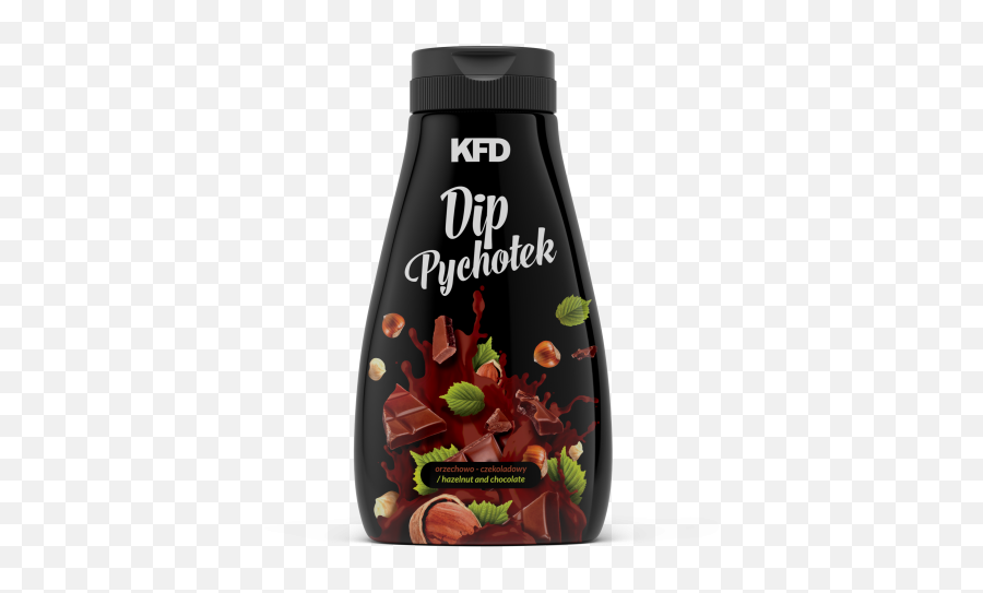 Kfd Pychotek Hazelnut - Chocolate Dip With Protein 250g Www Chocolate Png,Hazelnut Png